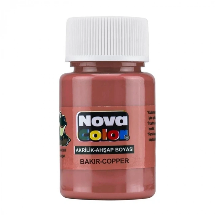 NOVA COLOR BAKIR 30 CC ŞİŞE AKRİLİK BOYA