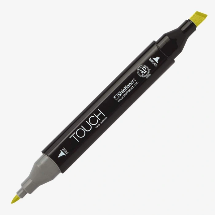 TOUCH TWIN Y-37 ÇİFT UÇLU MARKER PASTEL YELLOW