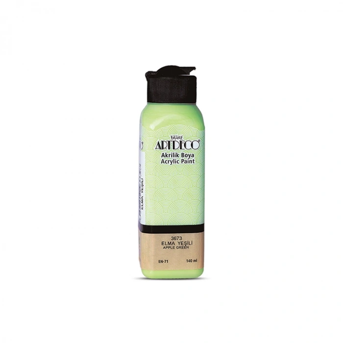ARTDECO AKRİLİK BOYA 140 ML. ELMA YEŞİLİ