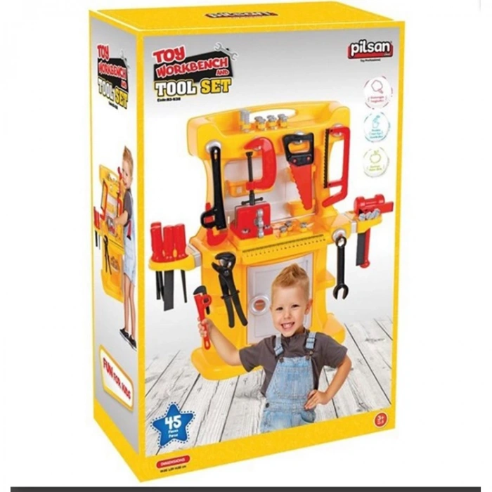 PİLSAN 03-538  AYAKLI TAMİR SETİ 45 PARÇA KUTULU