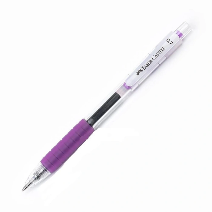FABER CASTELL FAST JEL  KALEM 0.7mm MOR