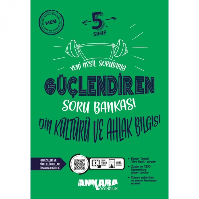 ANKARA 5.SINIF GÜÇLENDİREN DİN KÜLTÜRÜ SORU BANKASI