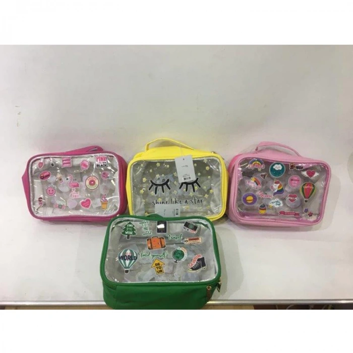 KAHRAMAN KİWOO DESİNG ŞEFFAF EL ÇANTASI KW-0011