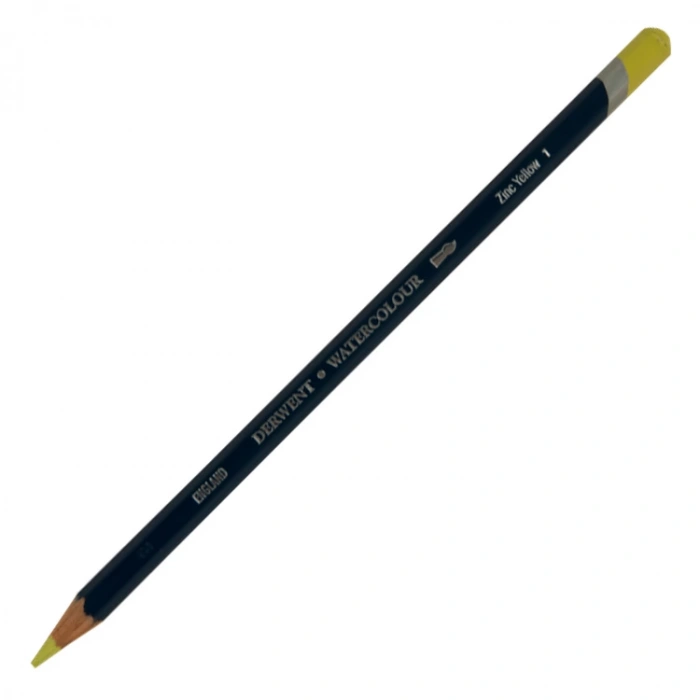 DERWENT NEW WATERCOLOUR PENCIL- SULUBOYA KALEMİ- ZINC YELLOW 1