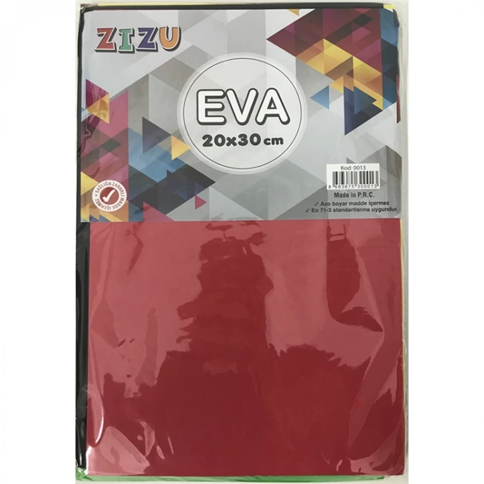 ZİZU 20x30cm KLASİK EVA 10LU -  DK0013