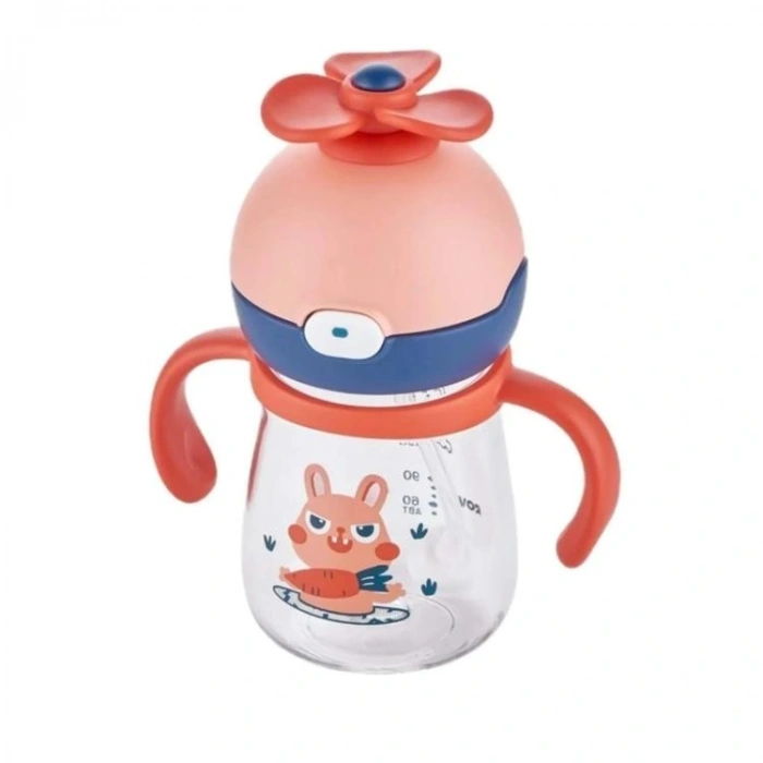 VAGONLIFE ROVCO PİPETLİ DÖNEBİLEN PERVANE BAŞLIKLI ÇOCUK  MATARASI B1060 220 ML 6 AY +