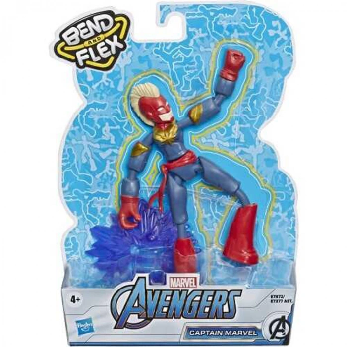 HASBRO E7377/ E7872 AVENGERS BEND & FLEX CAPTAN MARVEL FİGÜR