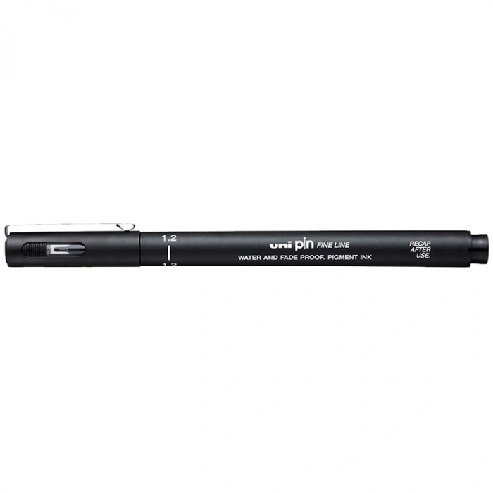 UNİ BALL PİN 1.2 FINE LINE AKRİLİK UÇLU KALEM SİYAH