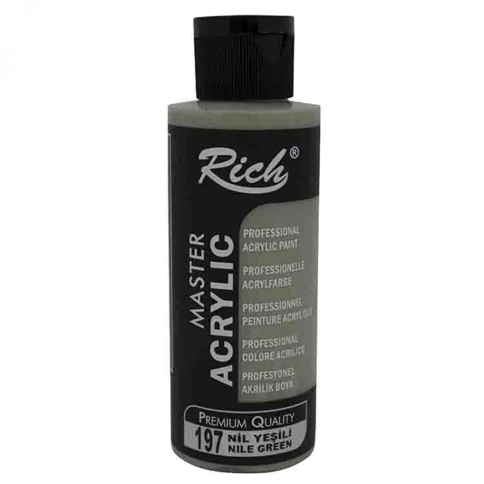 RİCH AKR-120-197 AKRİLİK BOYA 120 CC NİL YEŞİLİ