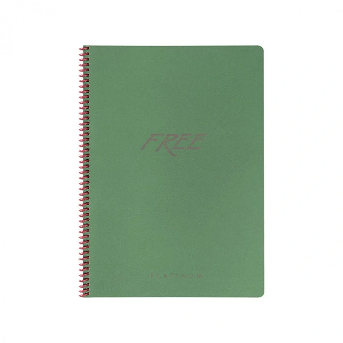 KESKİN FREE PLATİNUM PP KAPAK SPİRALLİ DEFTER A4 120 YP. ÇİZGİLİ