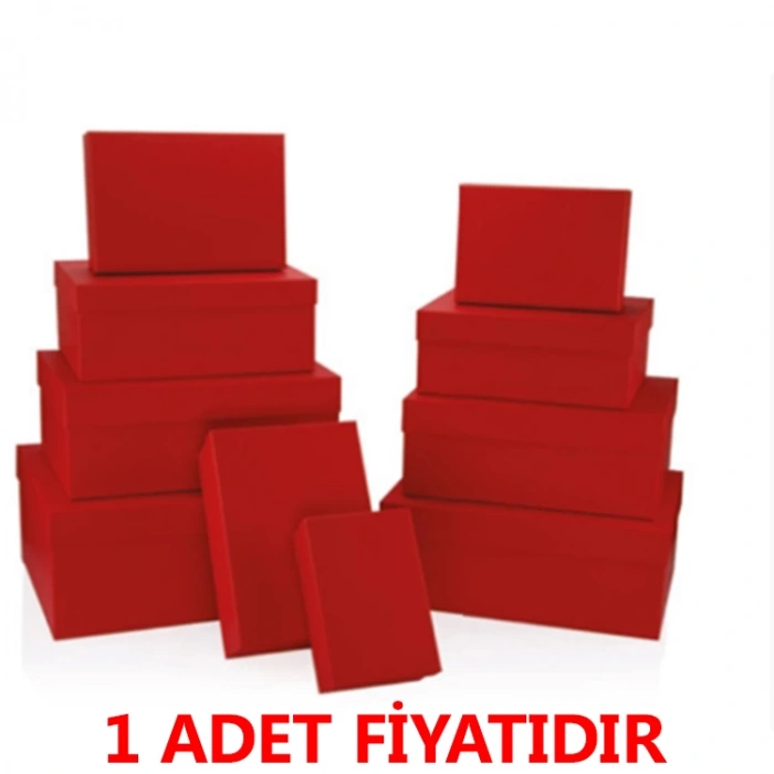 GIPTA YOUR RED DİKDÖRTGEN HEDİYE KUTUSU BX0895 C 160x230x90mm
