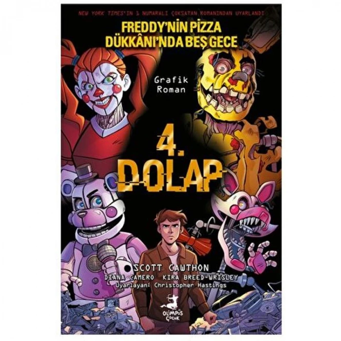 FREDDYNİN PİZZA DÜKKANINDA BEŞ GECE 4. DOLAP ÇİZGİ ROMAN