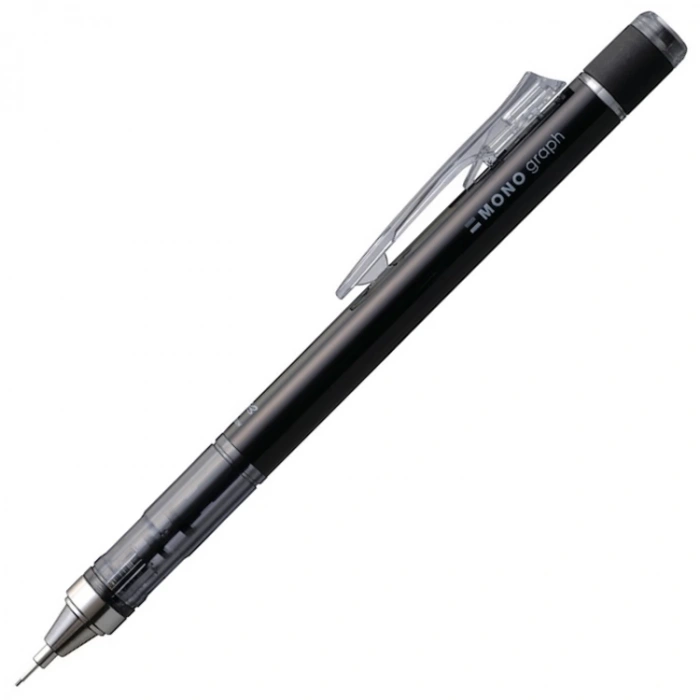 TOMBOW MONO GRAPH MEKANİK KURŞUN KALEM 0.7MM SİYAH