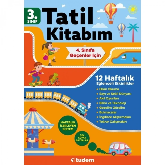 TUDEM 3. SINIF TATİL KİTABIM ( 4.SINIFA GEÇENLER İÇİN)