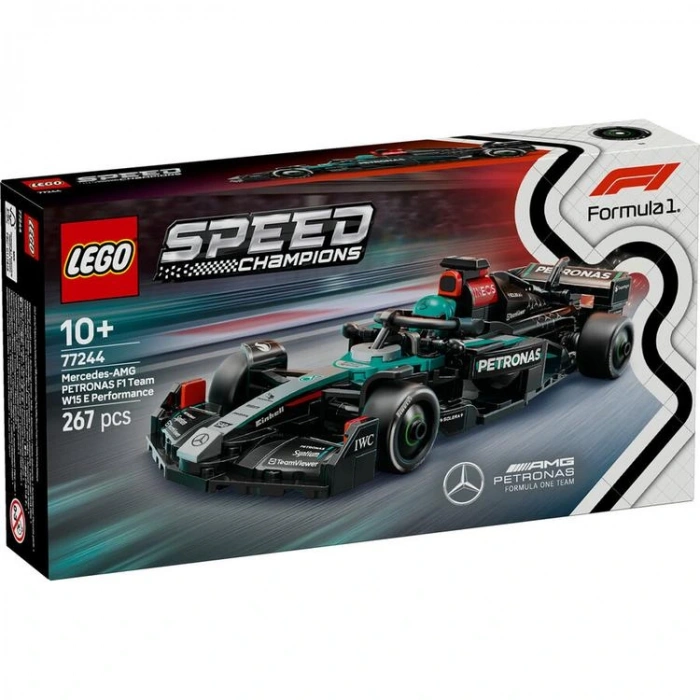 LEGO SPEED 77244 CHAMPIONS MERCEDES AMG PETRONAS F1 TEAM W15 E PERFORMANCE 267 PARÇA