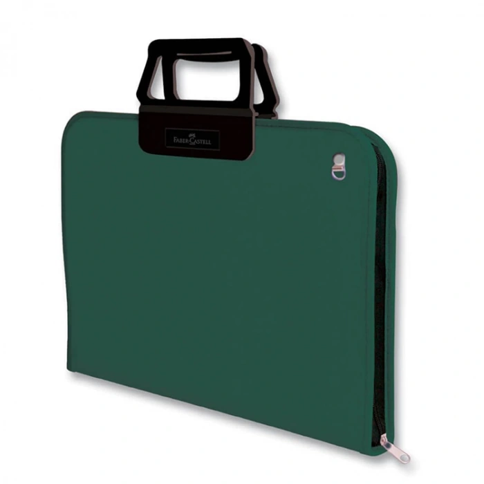 FABER CASTELL PROJE ÇANTASI 38x55 CM. KOYU YEŞİL