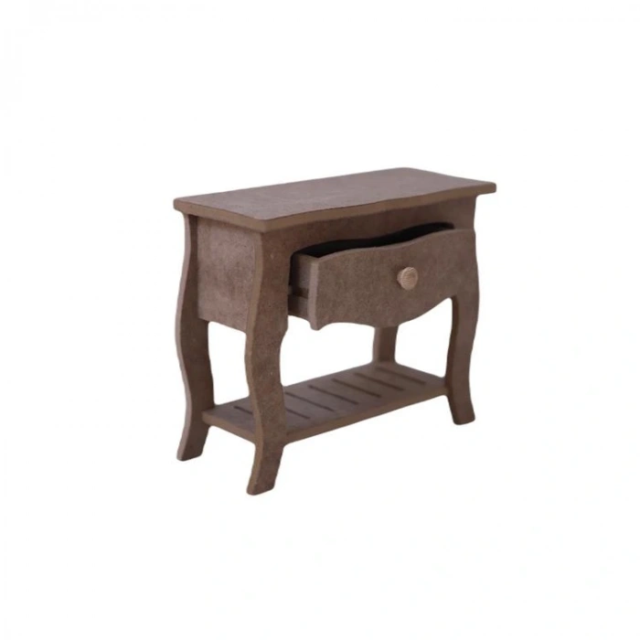 TEKNOPOİNT AHŞAP HOBİ KT77 TEK ÇEKMECELİ DRESUAR KUTU