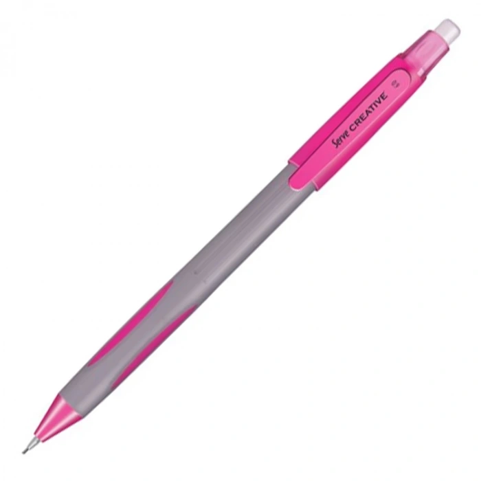 SERVE CREATIVE MEKANİK VERSATİL KALEM 0.9mm PEMBE