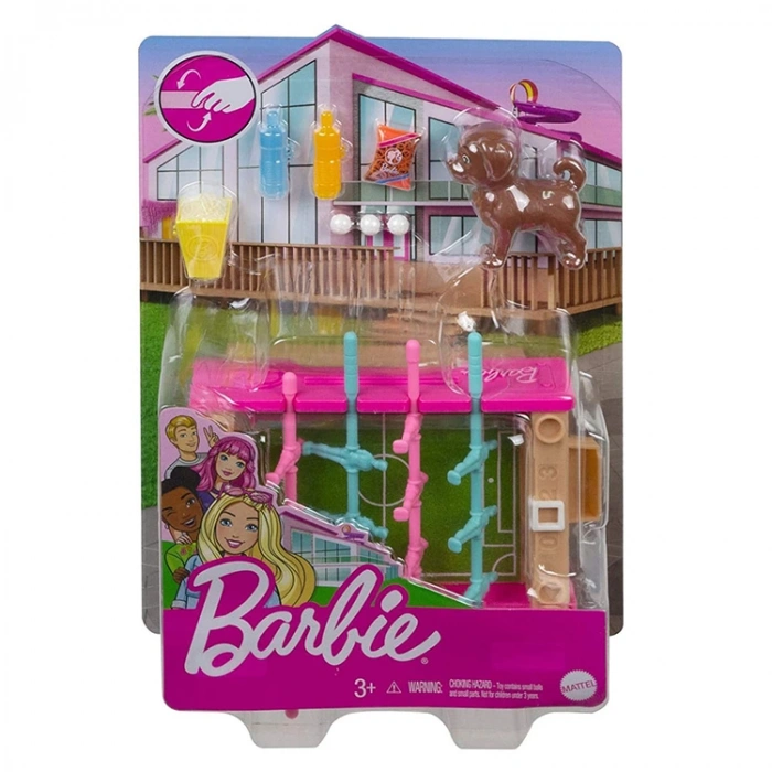 MATTEL GRG75/ GRG77  BARBIE  EV DEKORASYONU OYUN SETİ LANGIRT