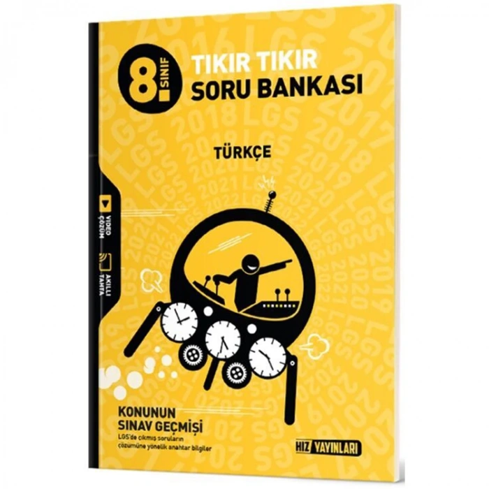 HIZ 8. SINIF TÜRKÇE TIKIR TIKIR SORU BANKASI