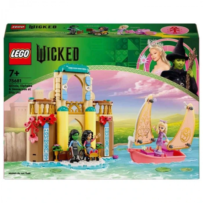 LEGO 75681 WICKED GLINDA ELPHABA VE NESSAROSE SHİZ ÜNİVERSİTESİNDE 304 PARÇA