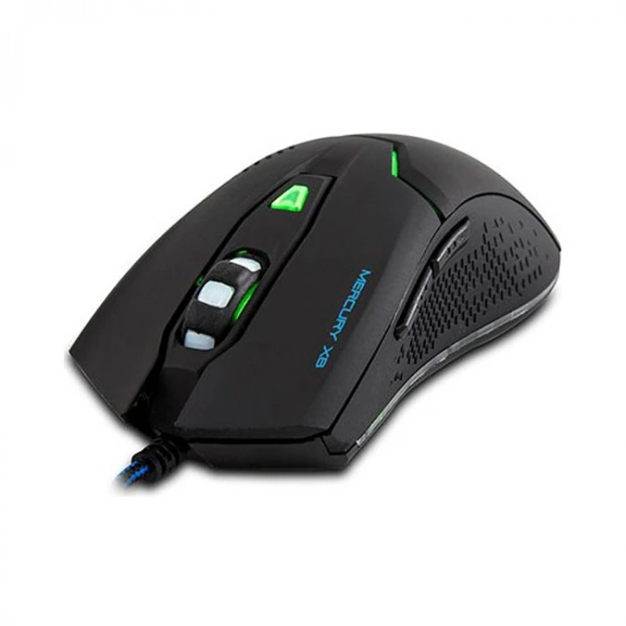 EVEREST MERCURY X8 USB 6D OPTİK OYUNCU MOUSE SİYAH