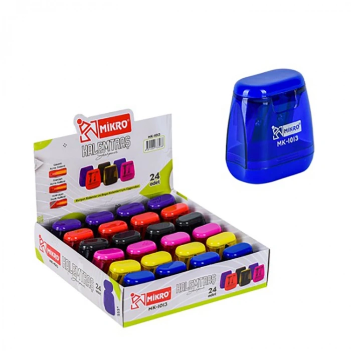 MİKRO 1013  ÇİFT DELİKLİ HAZNELİ KALEMTRAŞ