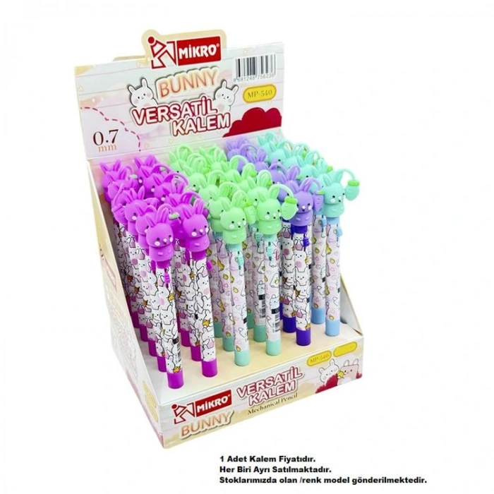 MİKRO MP-540 BUNNY 0.7mm VERSATİL KALEM  - TEKLİ
