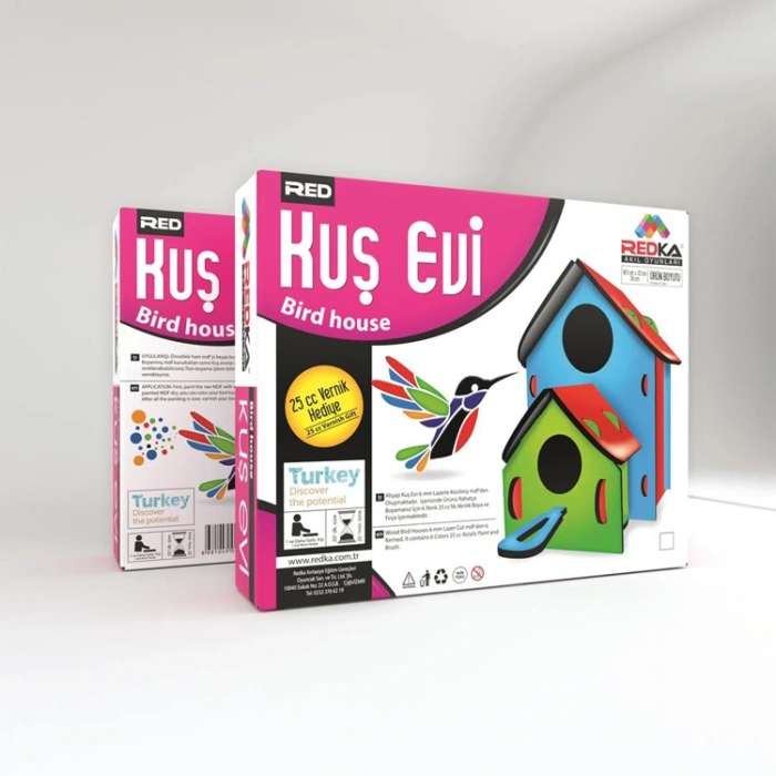 REDKA AHŞAP KUŞ EVİ  AKIL OYUNLARI