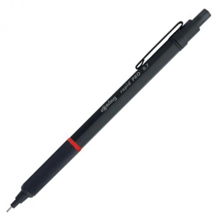 ROTRING RAPİD PRO VERSATİL KALEM MAT SİYAH 0.7mm