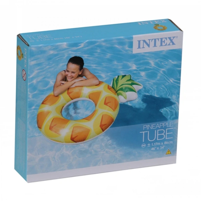 İNTEX 56266NP ŞİŞİRİLEBİLİR ANANAS SİMİT 117x86 cm
