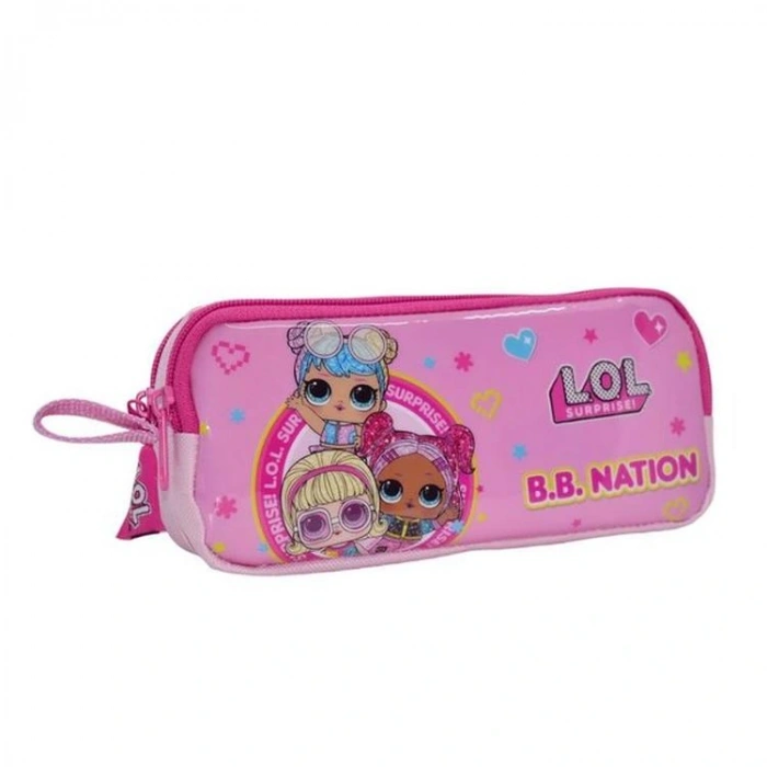 TMN 564047 LOL ÇİFT BÖLMELİ KALEM ÇANTASI 2205