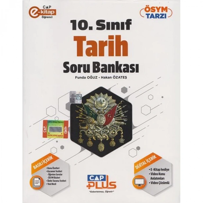 ÇAP YAYINLARI 10. SINIF ANADOLU PLUS TARİH SORU BANKASI