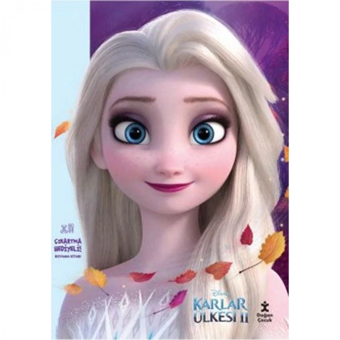 DİSNEY KARLAR ÜLKESİ ÇIKARTMA HEDİYELİ BOYAMA KİTABI