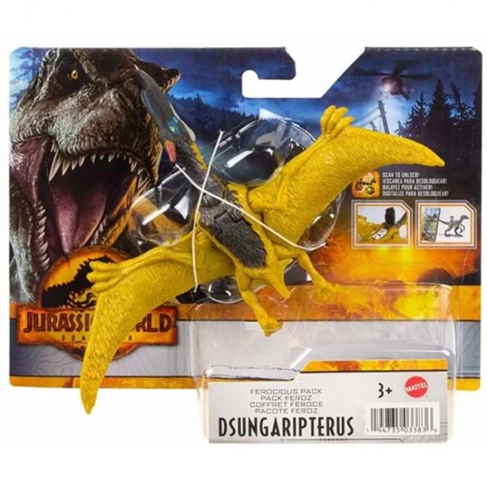 MATTEL HDX18/HDX20 JURASSIC WORLD TEHLİKELİ DİNOZOR FİGÜRÜ - DSUNGARIPTERUS