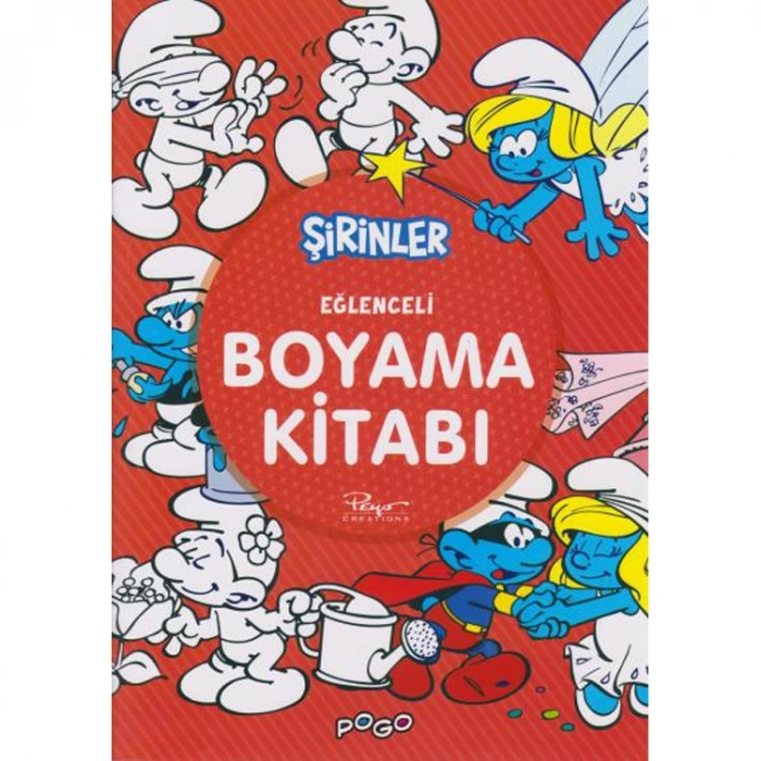 EĞLENCELİ BOYAMA KİTABI: ŞİRİNLER