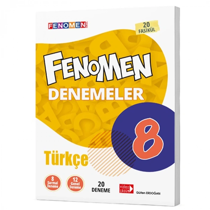 FENOMEN 8. SINIF TÜRKÇE DENEMELER 20 DENEME