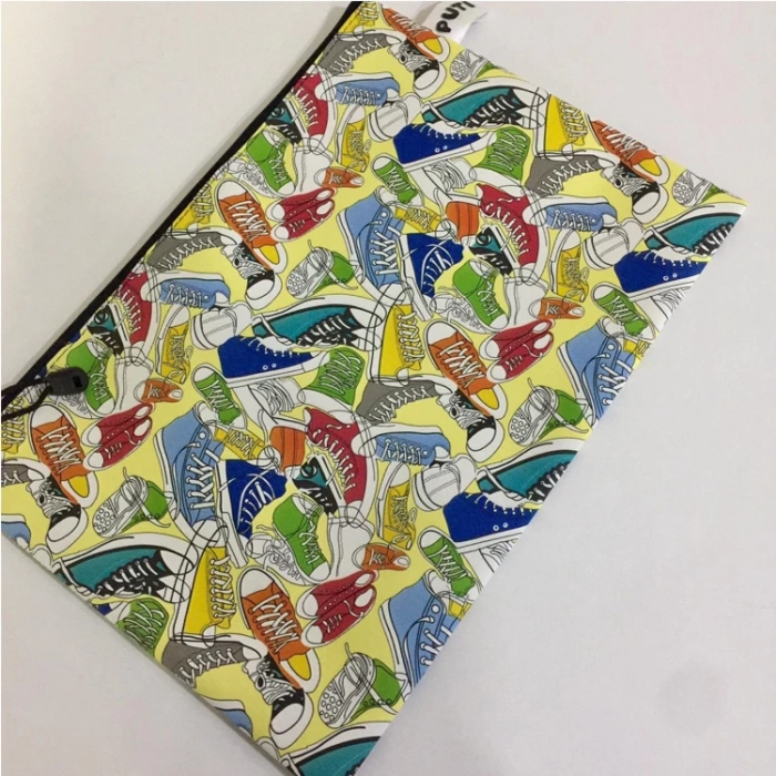 PUTİ 01494 A4 AYAKKABI DESENLİ FERMUARLI DOSYA