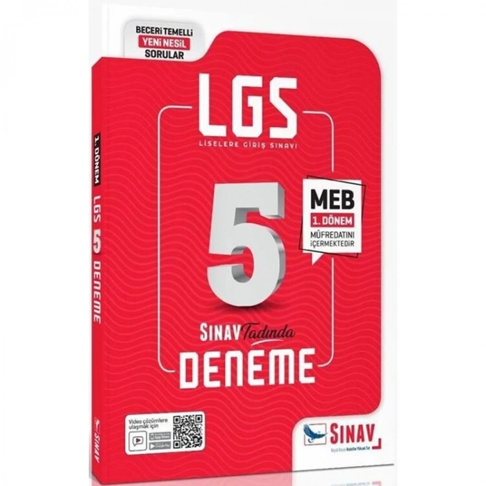 SINAV 8.SINIF LGS  1. DÖNEM 5 DENEME