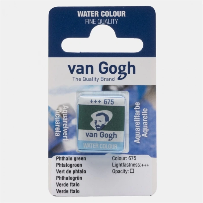 VAN GOGH 20866751 TABLET SULU BOYA YEDEĞİ -  PHTHALO GREEN 675
