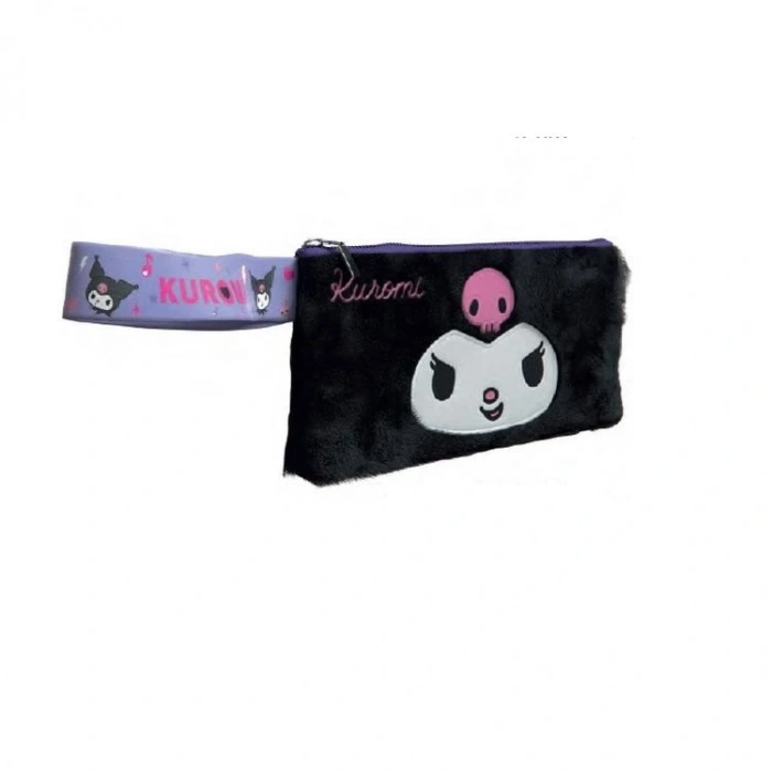 TMN 607381 KUROMİ TEK BÖLMELİ KALEM (EL) ÇANTASI 3013 SİYAH