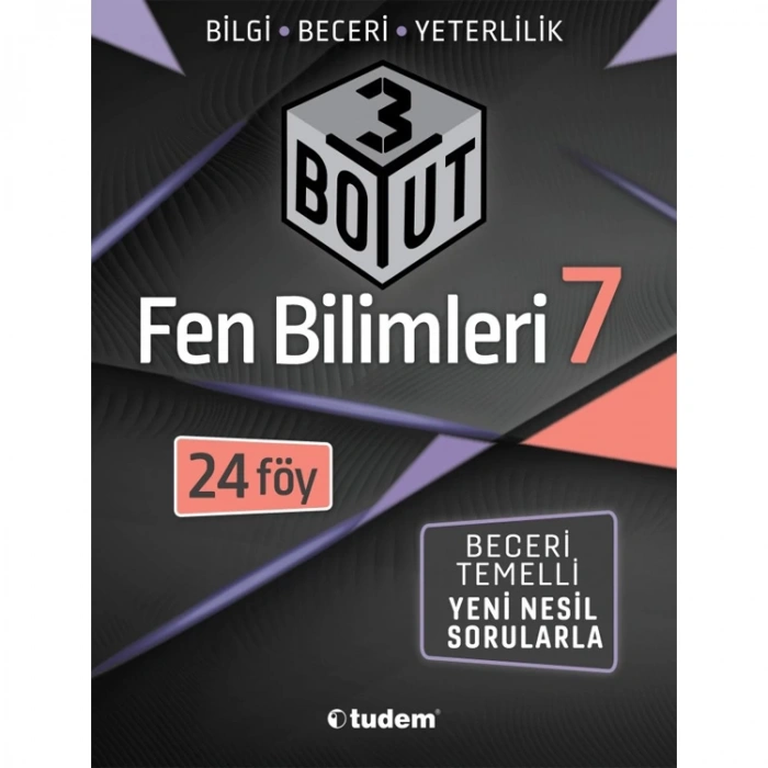 TUDEM 7.SINIF FEN BİLİMLERİ 3 BOYUT
