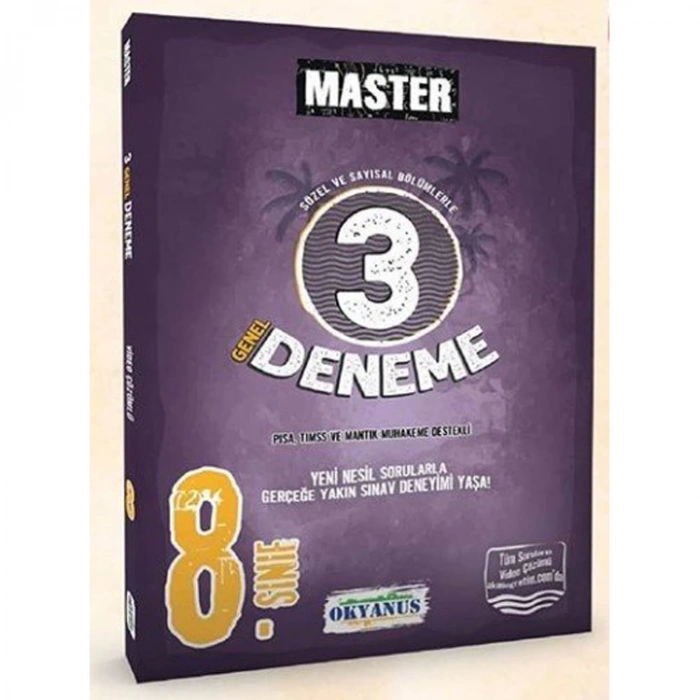OKYANUS 8. SINIF MASTER 3LÜ DENEME