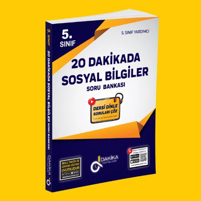 DAKİKA 5. SINIF 20 DAKİKADA SOSYAL BİLGİLER SORU BANKASI