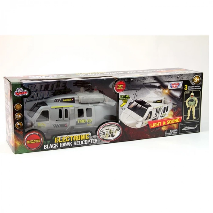 VARDEM 78205 KUTULU SESLİ IŞIKLI PİLLİ ASKERİ HELİKOPTER