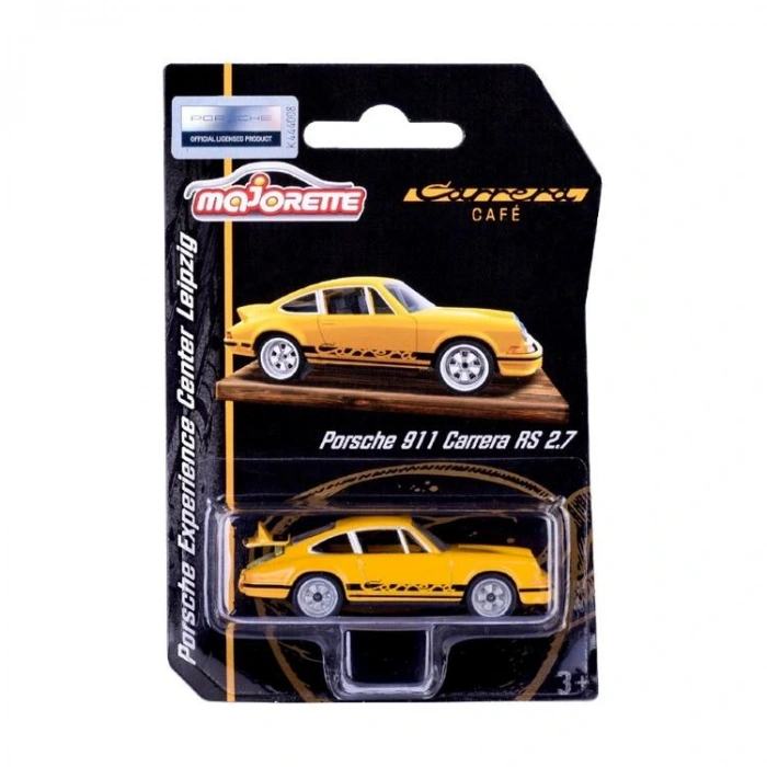 SİMBA MAJORETTE 2053062 PORSCHE 911 CARRERA RS 2.7 METAL TEKLİ ARABA  1:64 3+