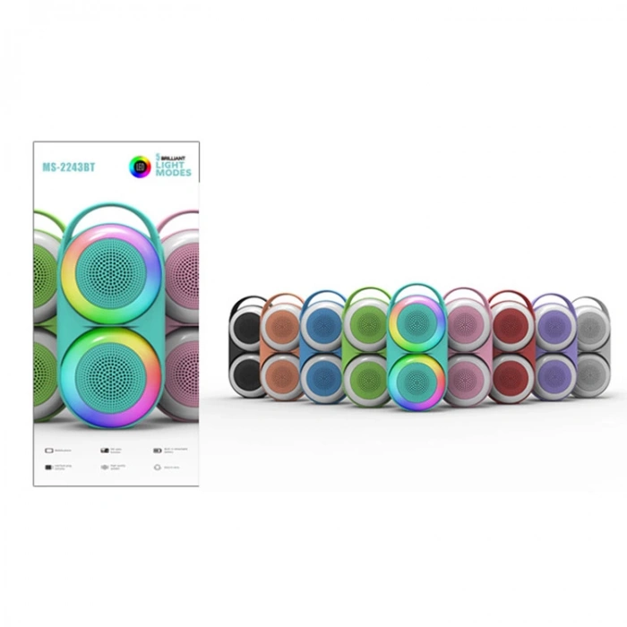 PLATOON PL-4382 SD USB GİRİŞLİ IŞIKLI BLUETOOTH SPEAKER