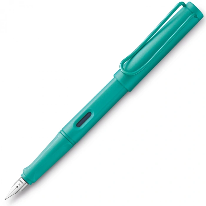 LAMY SAFARİ 21A-M DOLMA KALEM METAL KLİPS M UÇ AQUAMARINE