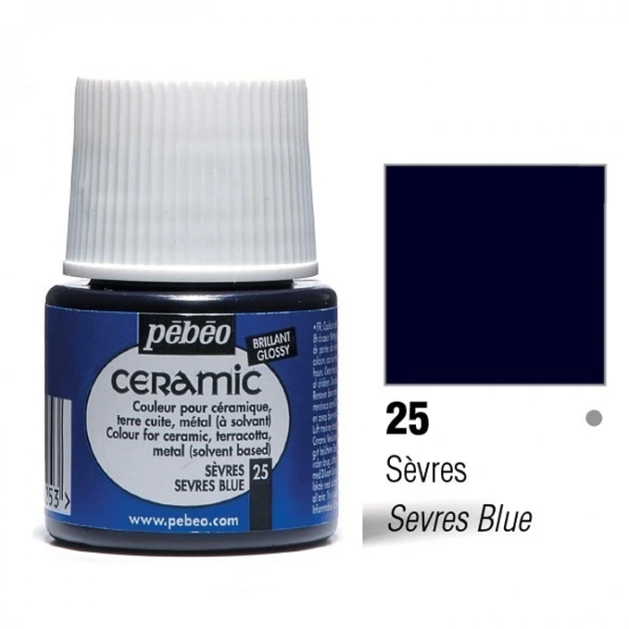 PEBEO 025-35 SERAMİK BOYASI 45 ML ŞİŞE BLUE