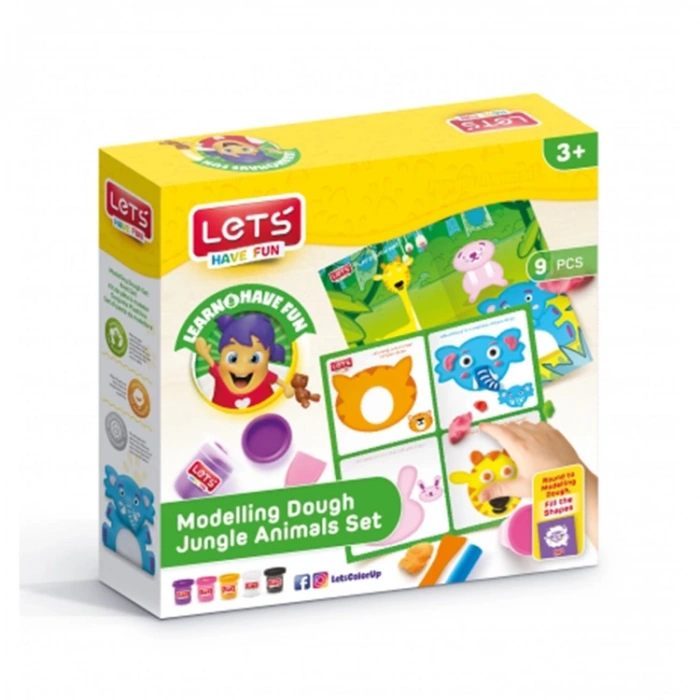 LETS OYUN HAMURU DENİZ CANLILARI SETİ 9 PARÇA  L9012